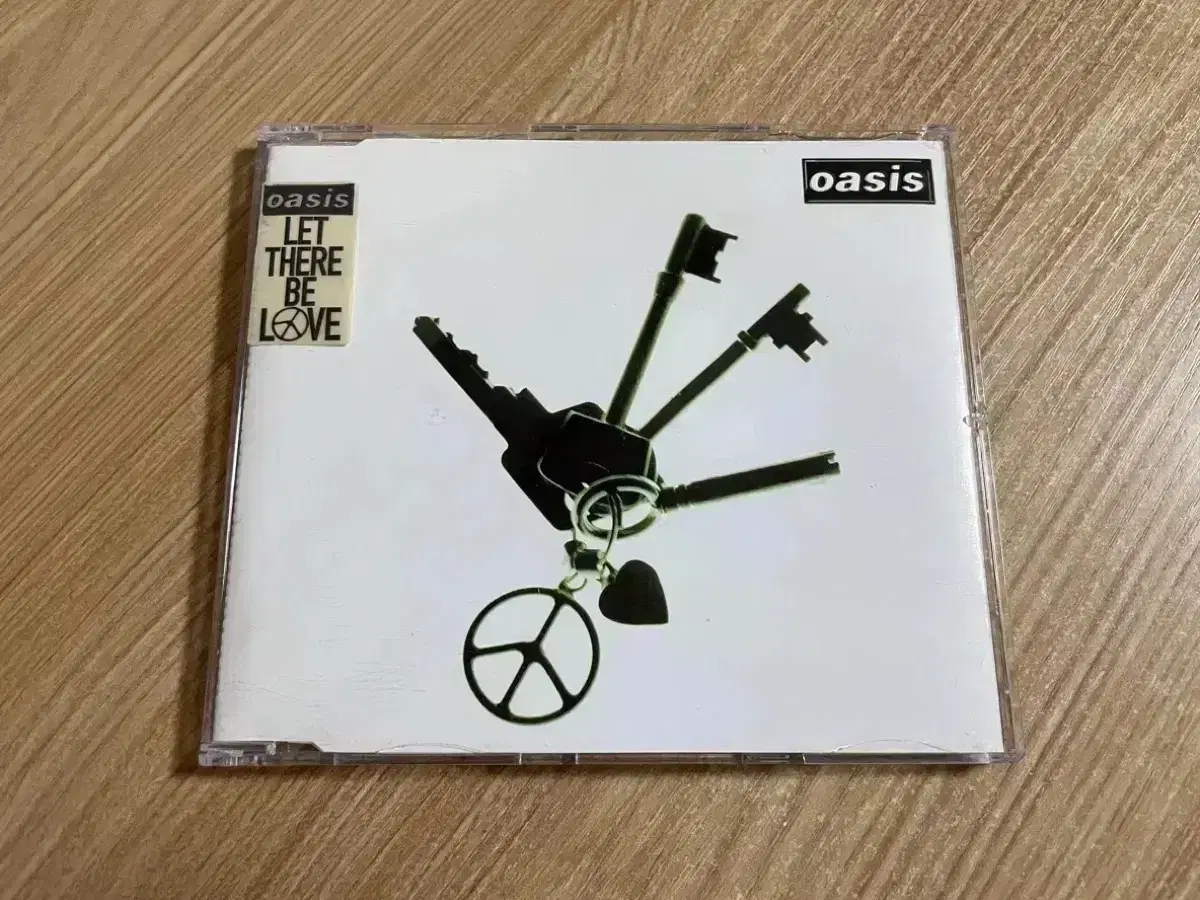 오아시스 Let There Be Love UK발매 싱글 CD